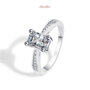 Emerald Cut Solitaire Ring