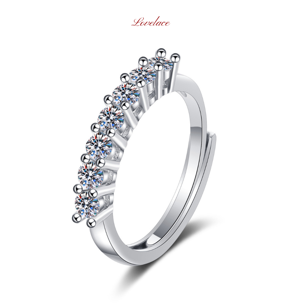 Fan Shape Stone Ring