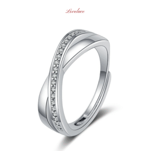 Overlapping Band Design Ring