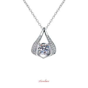 Petal Wrap Halo Necklace