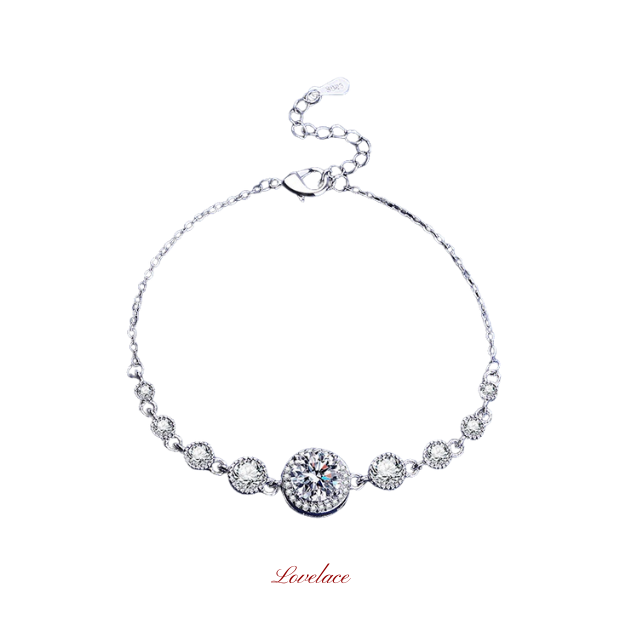 Round Cluster Station Bracelet