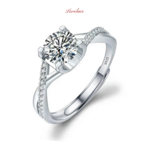 Split Shank Solitaire Ring