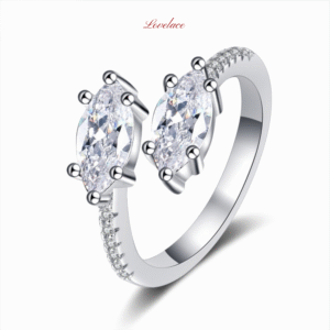 Twin Marquise Stone Ring